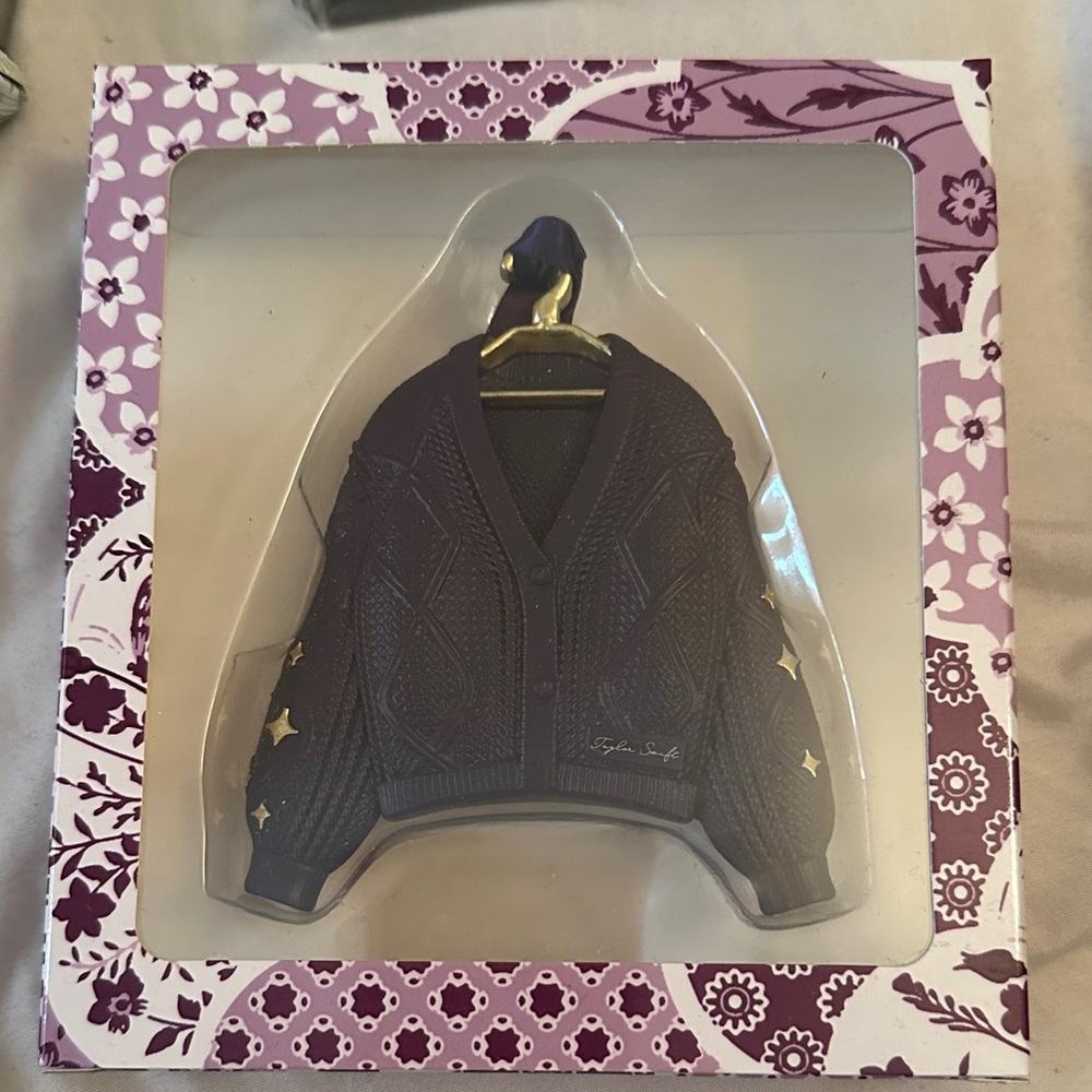 Speak Now Cardigan Ornament.